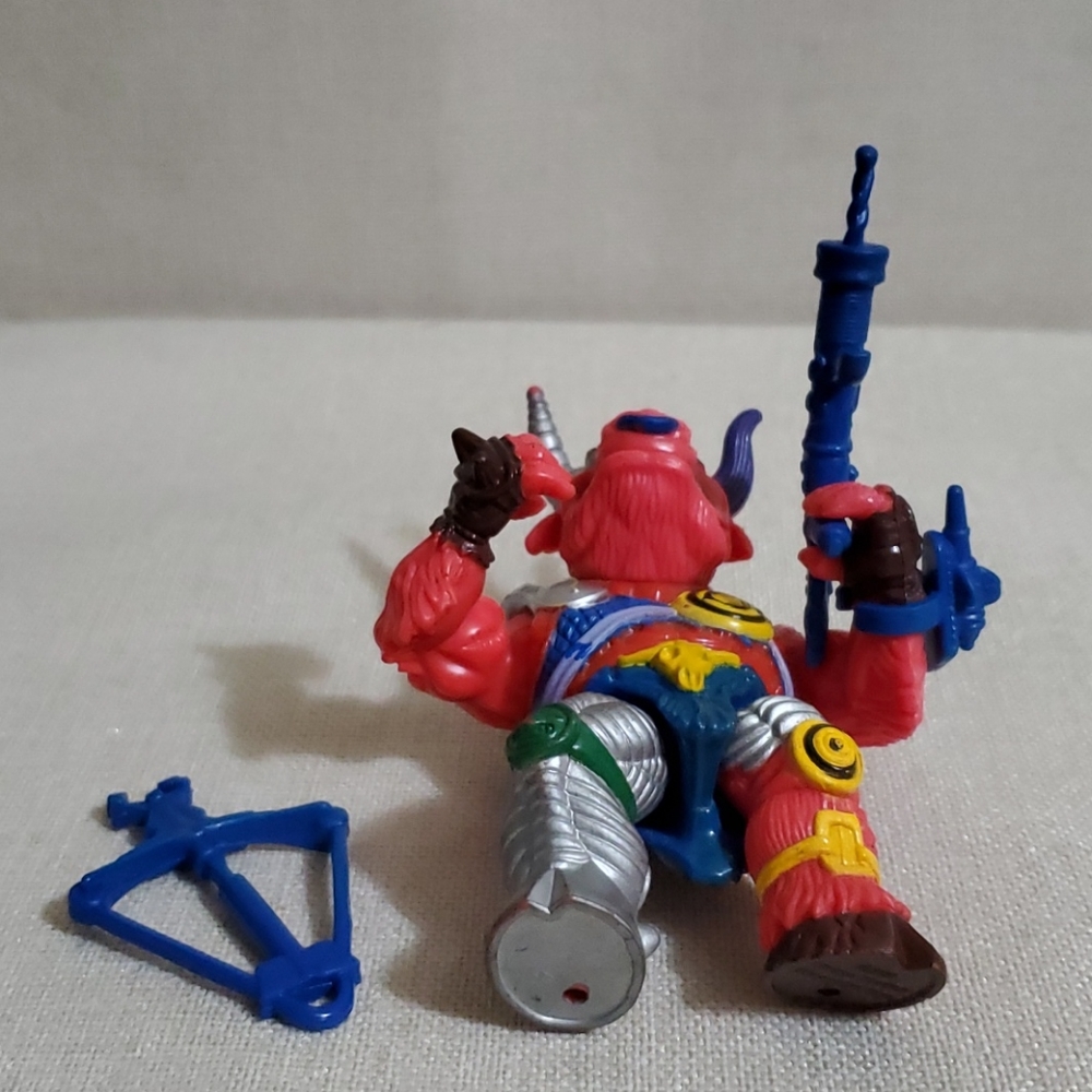 ⭐️VINTAGE⭐️TMNT 1991 Groundchuck with Guns - Picture 5 of 13